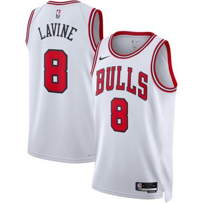 Zach LaVine Chicago Bulls Swingman Jersey - Association Edition - White