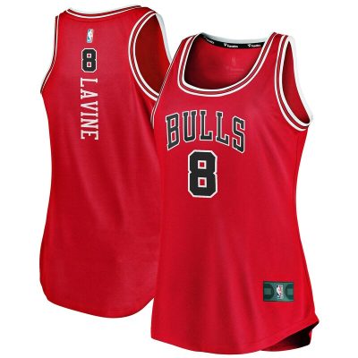 Zach LaVine Chicago Bulls Women's Fast Break Tank Jersey - Icon Edition - Red