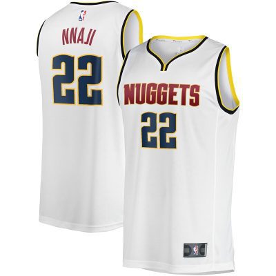 Zeke Nnaji Denver Nuggets Fast Break Player Jersey - Association Edition - White