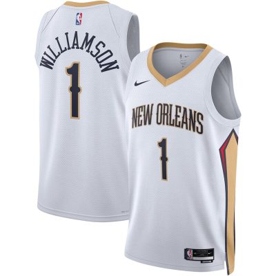 Zion Williamson New Orleans Pelicans Swingman Jersey - Association Edition - White