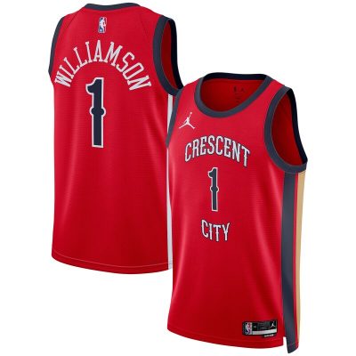 Zion Williamson New Orleans Pelicans Swingman Jersey - Statement Edition - Red