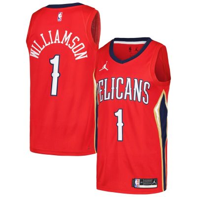 Zion Williamson New Orleans Pelicans Swingman Player Jersey - Statement Edition - Red