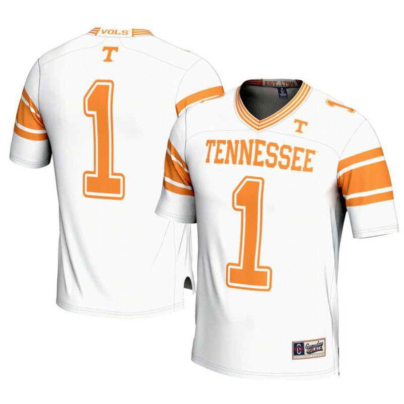 #1 Tennessee Volunteers GameDay Greats Football Jersey - Cardinal