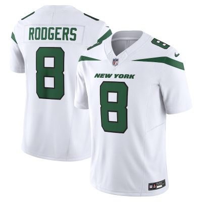 Aaron Rodgers New York Jets Vapor F.U.S.E. Limited Jersey - Spotlight White