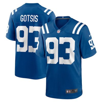 Adam Gotsis Indianapolis Colts Team Game Jersey - Royal