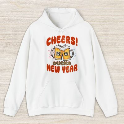 Anaheim Ducks Happy New Year NHL Gift For Fan Hello 2025 Unisex Hoodie TAH23439