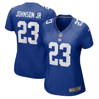 Anthony Johnson Jr. New York Giants Women Game Jersey - Royal