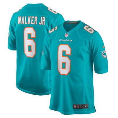 Anthony Walker Jr. Miami Dolphins Game Jersey - Aqua