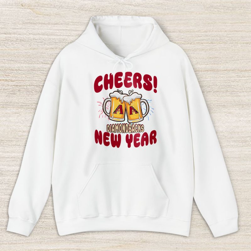 Arizona Diamondbacks Happy New Year MLB Gift For Fan Hello 2025 Unisex Hoodie TAH23453