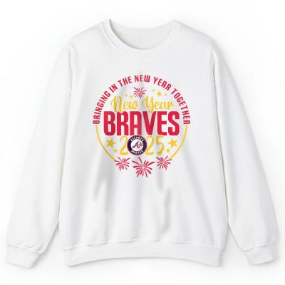 Atlanta Braves Howdy New Year MLB Bringing In The New Year Together Unisex Sweatshirt TAS23480