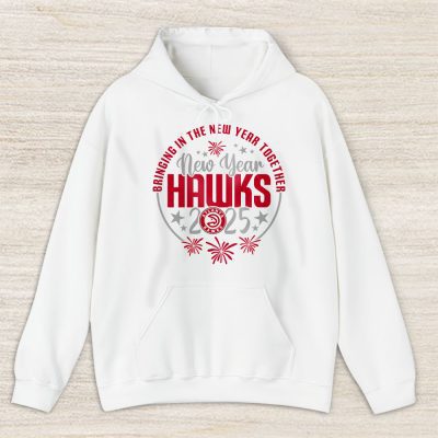 Atlanta Hawks Happy New Year NBA Bringing In The New Year Together Unisex Hoodie TAH23474