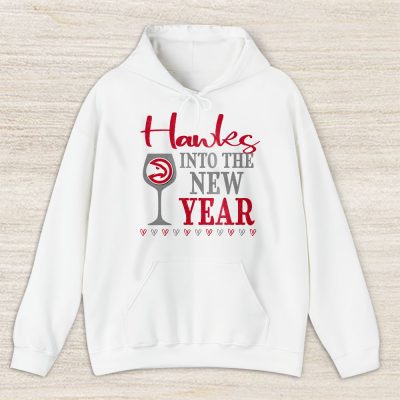 Atlanta Hawks Happy New Year NBA Gift For Fan Cheers To A New Year Unisex Hoodie TAH23473