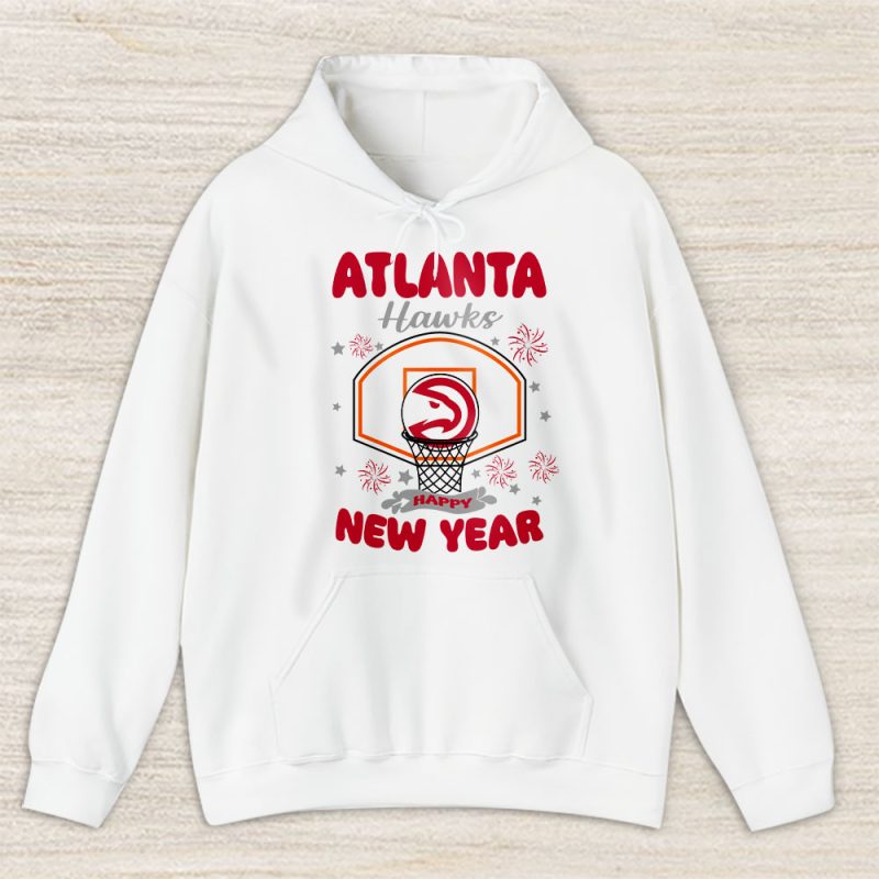 Atlanta Hawks Happy New Year NBA Gift For Fan Unisex Hoodie TAH23477