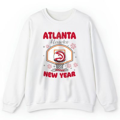 Atlanta Hawks Happy New Year NBA Gift For Fan Unisex Sweatshirt TAS23477