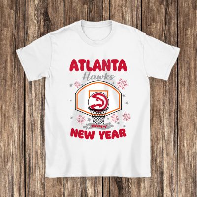 Atlanta Hawks Happy New Year NBA Gift For Fan Unisex T-Shirt Cotton Tee TAT23477