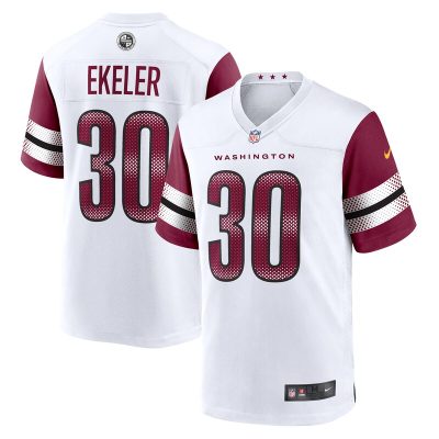 Austin Ekeler Washington Commanders Game Jersey - White