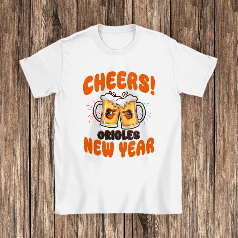 Baltimore Orioles Happy New Year MLB Gift For Fan Hello 2025 Unisex T-Shirt Cotton Tee TAT23491