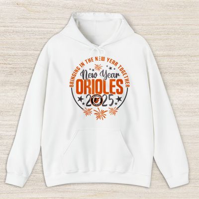 Baltimore Orioles Howdy New Year MLB Bringing In The New Year Together Unisex Hoodie TAH23493