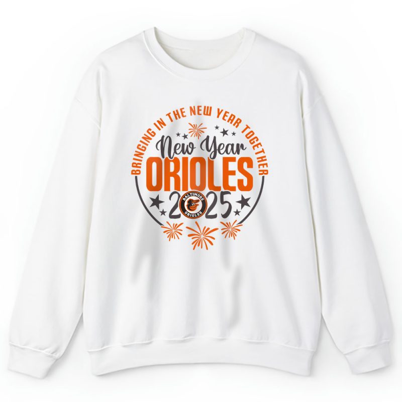 Baltimore Orioles Howdy New Year MLB Bringing In The New Year Together Unisex Sweatshirt TAS23493