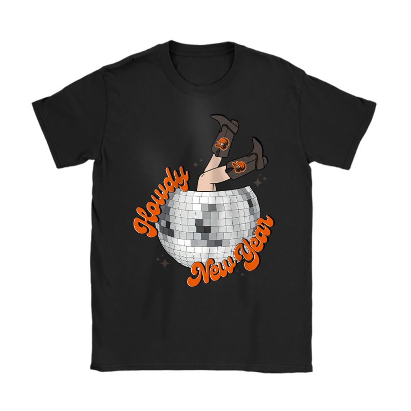 Baltimore Orioles Howdy New Year MLB Gift For Fan Unisex T-Shirt Cotton Tee TAT23494