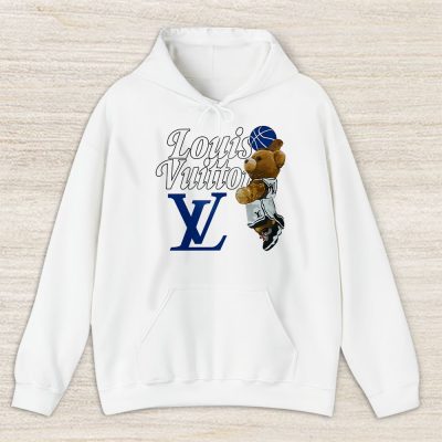Basketball Teddy Bear NBA Louis Vuitton Unisex Hoodie TAH23295