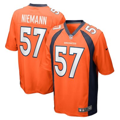 Ben Niemann Denver Broncos Team Game Jersey - Orange