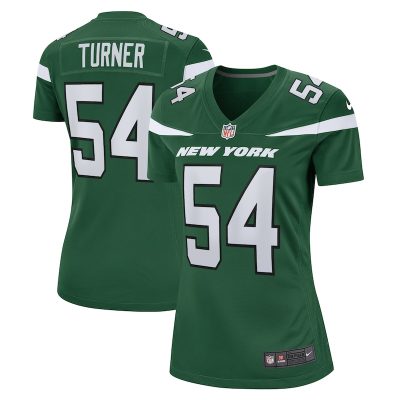 Billy Turner New York Jets Women Game Jersey - Gotham Green