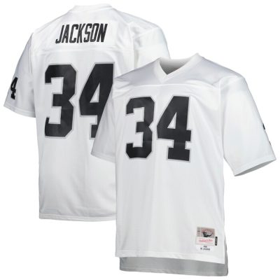 Bo Jackson Las Vegas Raiders 1988 Retired Player Replica Jersey - White