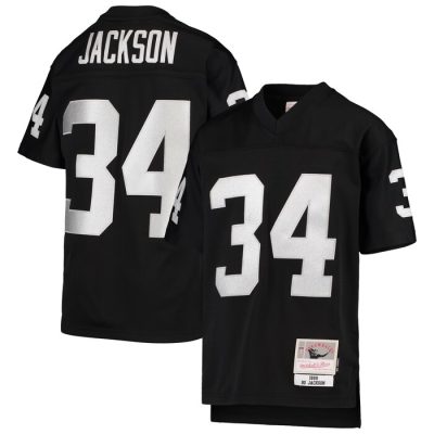 Bo Jackson Las Vegas Raiders Youth 1988 Legacy Retired Player Jersey - Black