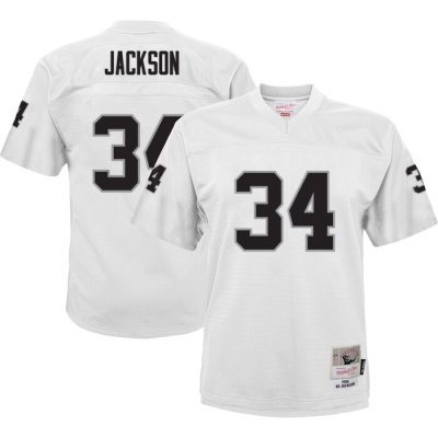 Bo Jackson Las Vegas Raiders Youth 1988 Retired Player Legacy Jersey - White