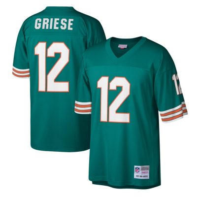 Bob Griese Miami Dolphins Legacy Replica Jersey - Aqua