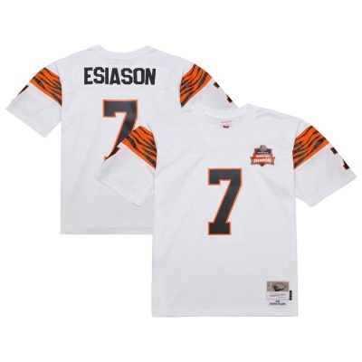 Boomer Esiason Cincinnati Bengals 1984 Legacy Replica Jersey - White