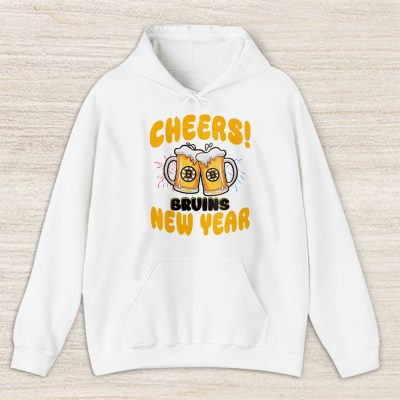 Boston Bruins Happy New Year NHL Gift For Fan Hello 2025 Unisex Hoodie TAH23502