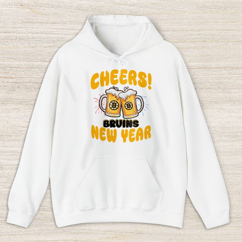 Boston Bruins Happy New Year NHL Gift For Fan Hello 2025 Unisex Hoodie TAH23502