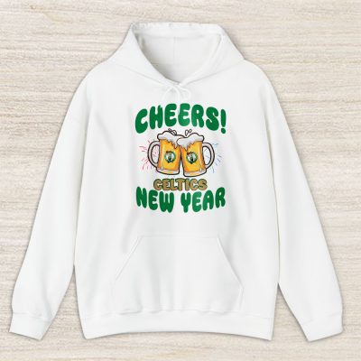 Boston Celtics Happy New Year NBA Gift For Fan Hello 2025 Unisex Hoodie TAH23514