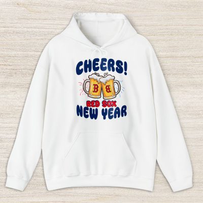 Boston Red Sox Happy New Year MLB Gift For Fan Hello 2025 Unisex Hoodie TAH23520