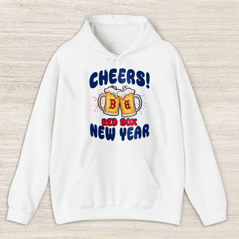 Boston Red Sox Happy New Year MLB Gift For Fan Hello 2025 Unisex Hoodie TAH23520