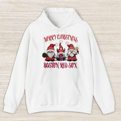 Boston Red Sox Merry Christmas MLB Gift For Fan Christmas Gnomes Unisex Hoodie TAH24227