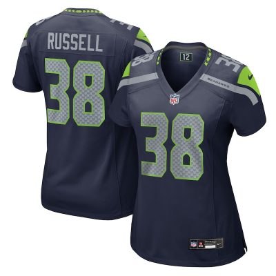 Brady Russell Seattle Seahawks Women Team Game Jersey - College Navy