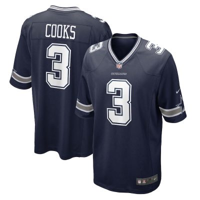 Brandin Cooks Dallas Cowboys Game Jersey - Navy