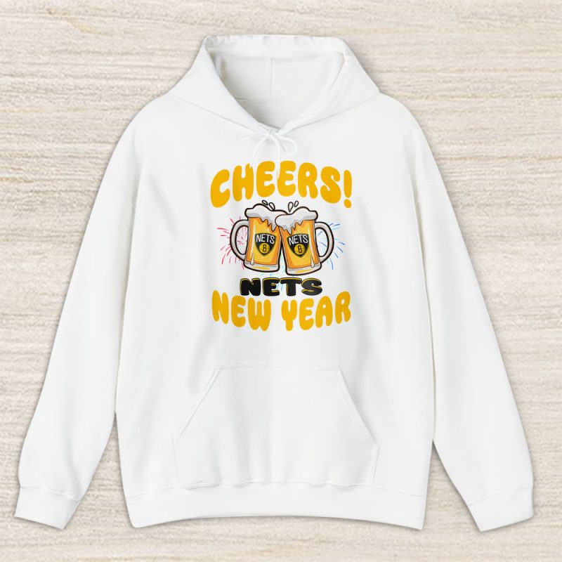 Brooklyn Nets Happy New Year NBA Gift For Fan Hello 2025 Unisex Hoodie TAH23508