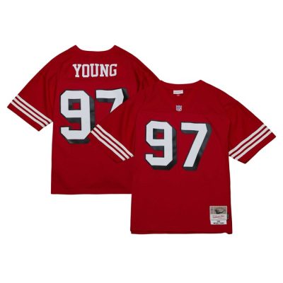 Bryant Young San Francisco 49ers Legacy Replica Jersey - Scarlet