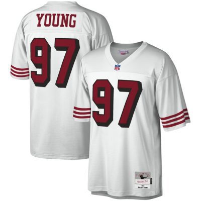 Bryant Young San Francisco 49ers Legacy Replica Jersey - White