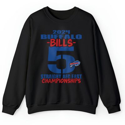 Buffalo Bills 2024 AFC East Division Champions Locker Room Trophy Unisex Sweatshirt TAS25008
