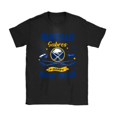 Buffalo Sabres Happy New Year NHL Gift For Fan Unisex T-Shirt Cotton Tee TAT23555