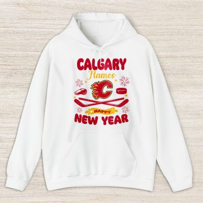 Calgary Flames Happy New Year NHL Gift For Fan Unisex Hoodie TAH23587