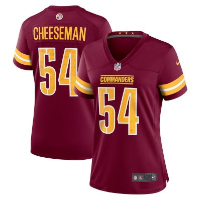 Camaron Cheeseman Washington Commanders Women Game Jersey - Burgundy