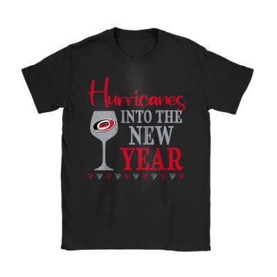 Carolina Hurricanes Happy New Year NHL Gift For Fan Cheers To A New Year Unisex T-Shirt Cotton Tee TAT23565