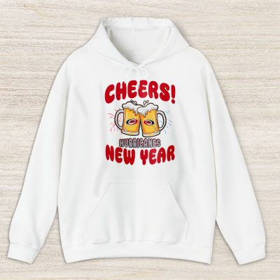 Carolina Hurricanes Happy New Year NHL Gift For Fan Hello 2025 Unisex Hoodie TAH23564