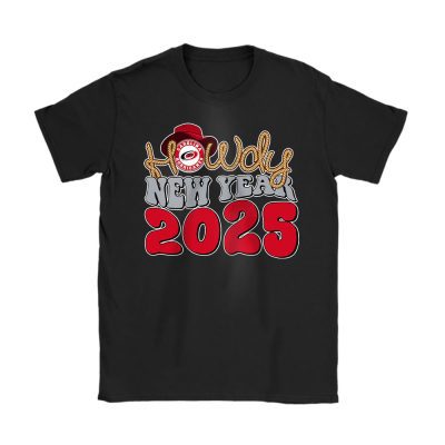 Carolina Hurricanes Howdy New Year NHL Gift For Fan Unisex T-Shirt Cotton Tee TAT23568